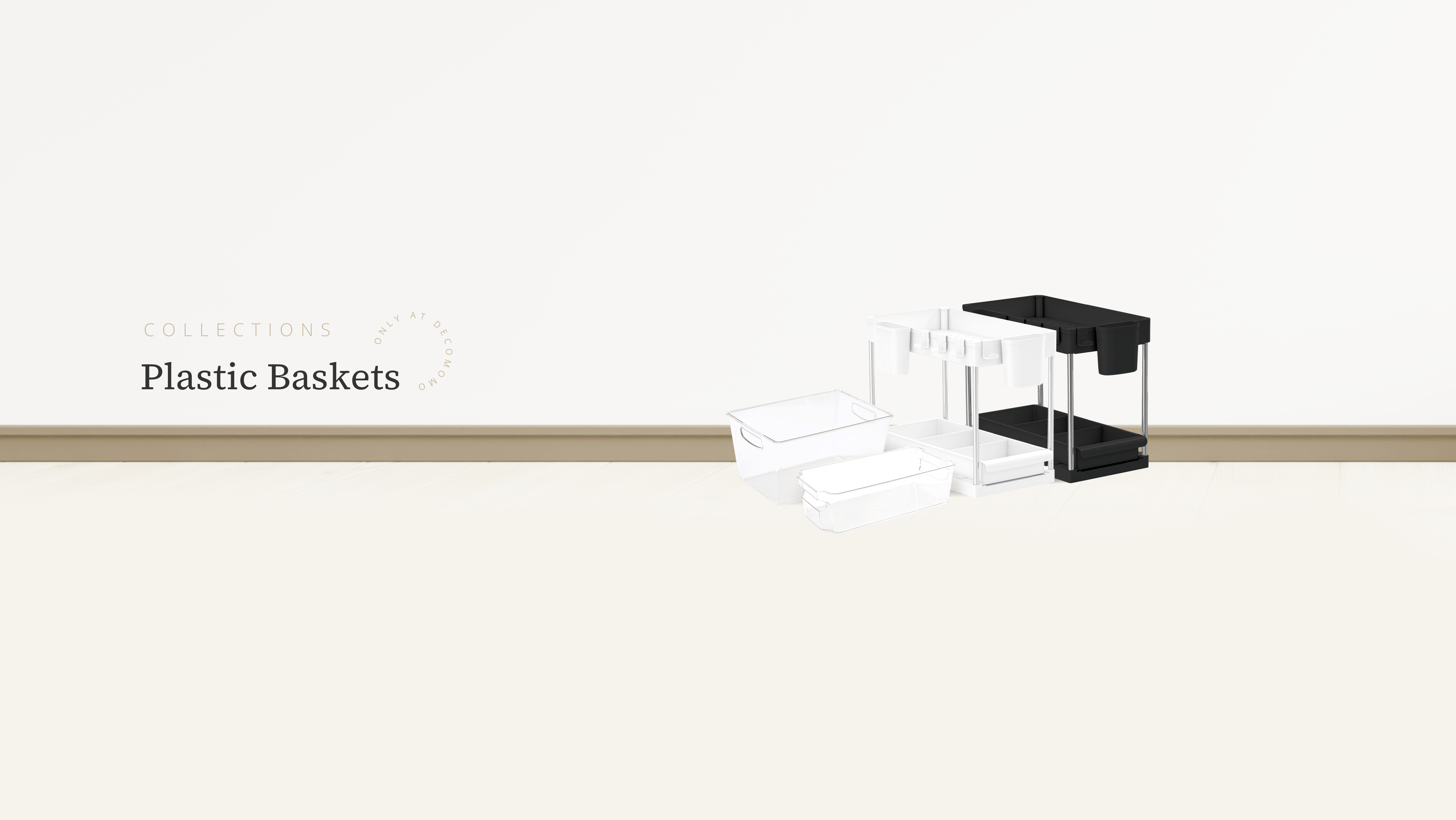 Plastic Storage Basket