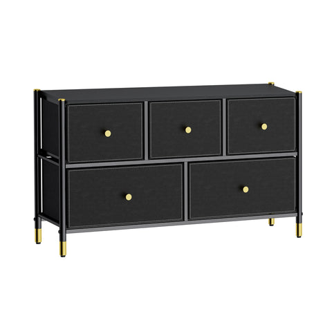 5 Drawer Dresser for Bedroom | TV Stand Storage Organizer | Chest of Drawers