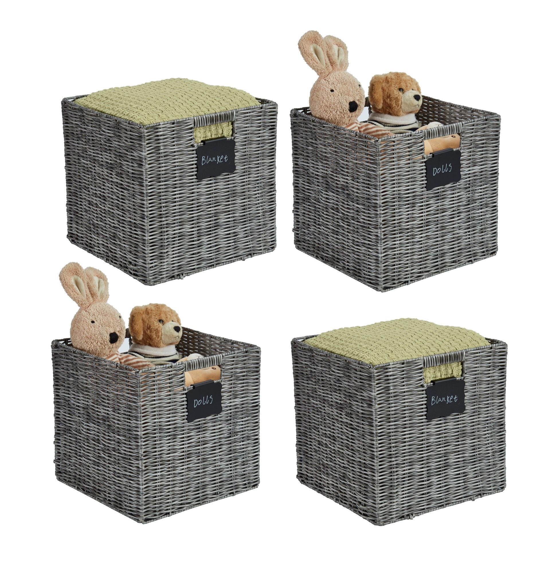 12x12 Cube Storage Bins, Storage Bins for Cube Organizer for Closet,  Storage Cubes for Organizing Clothes Toys Books, Fabric Cube Storage Bins  with