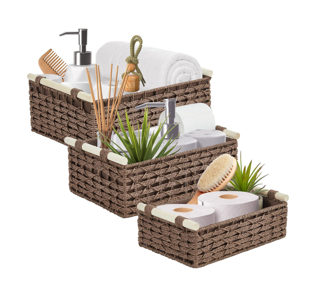 Boho Rope Décor Storage Baskets - Home Décor Storage Basket