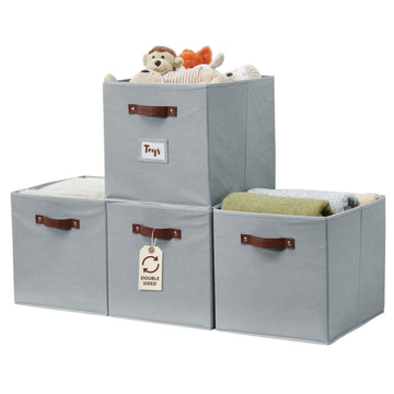 13x15 Kallax Storage Baskets | Storage Bin for Toys | Closet Organizers for Kallax Shelves
