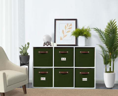 13x15 Kallax Storage Baskets | Storage Bin for Toys | Closet Organizers for Kallax Shelves