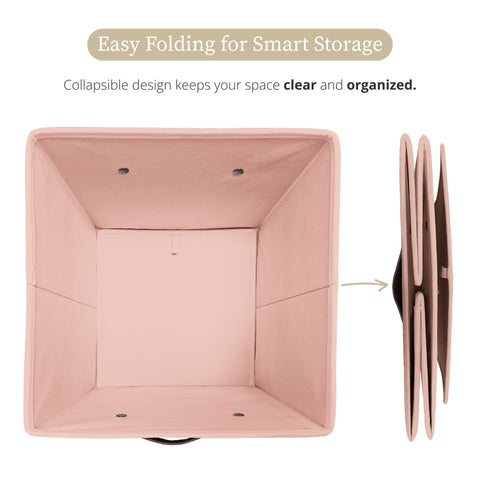 13x15 Kallax Storage Baskets | Storage Bin for Toys | Closet Organizers for Kallax Shelves