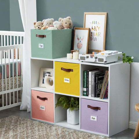 13x15 Kallax Storage Baskets | Storage Bin for Toys | Closet Organizers for Kallax Shelves