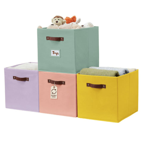 13x15 Kallax Storage Baskets | Storage Bin for Toys | Closet Organizers for Kallax Shelves