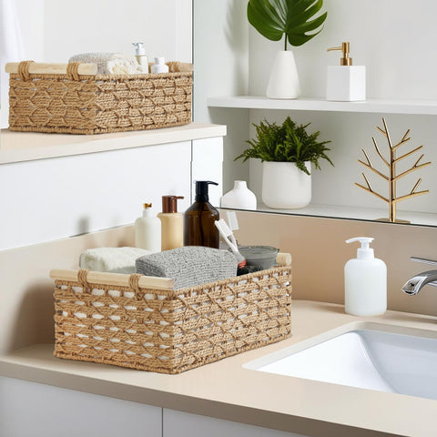 Boho Rope Décor Storage Baskets - Home Décor Storage Basket