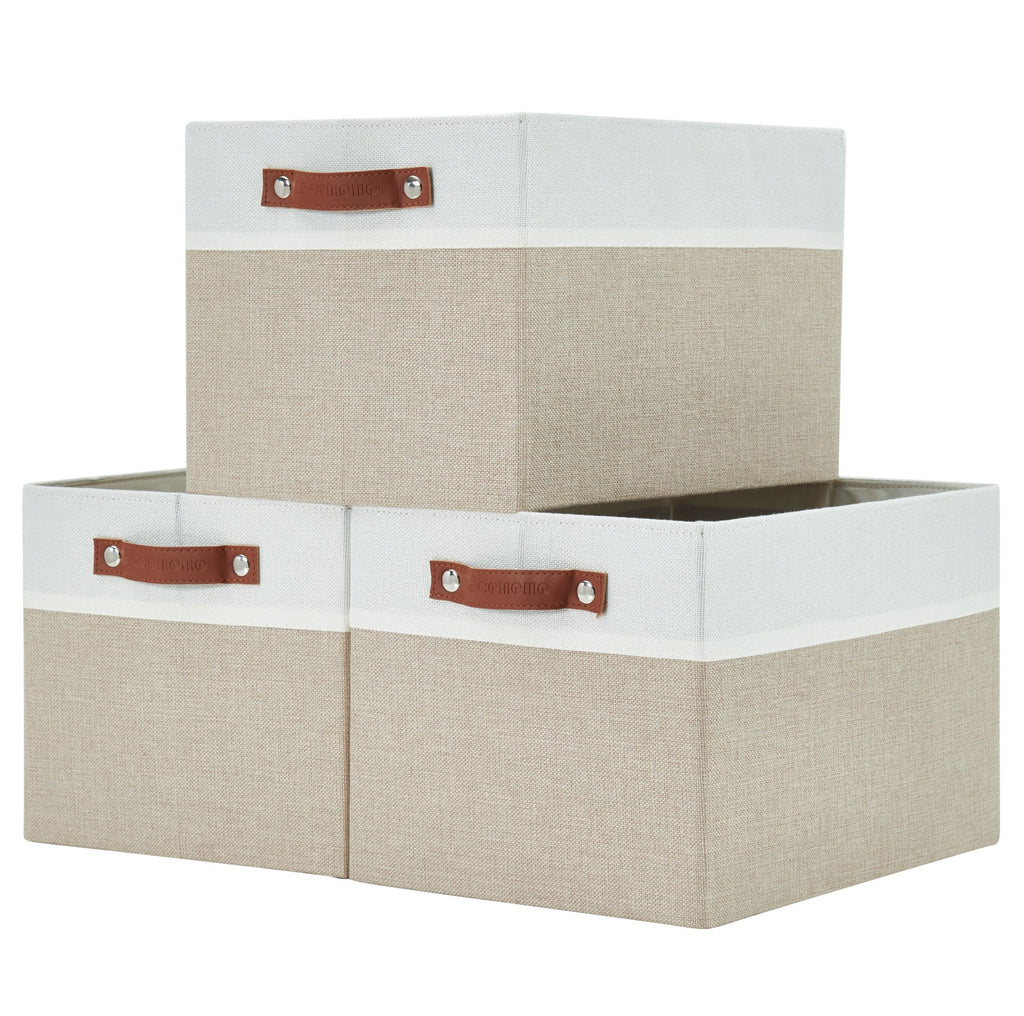 Large & Extra-Large Storage Bins Collapsible Storage Basket for Storage Organization