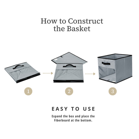 Kallax Storage Baskets w/Transperant Front | DECOMOMO