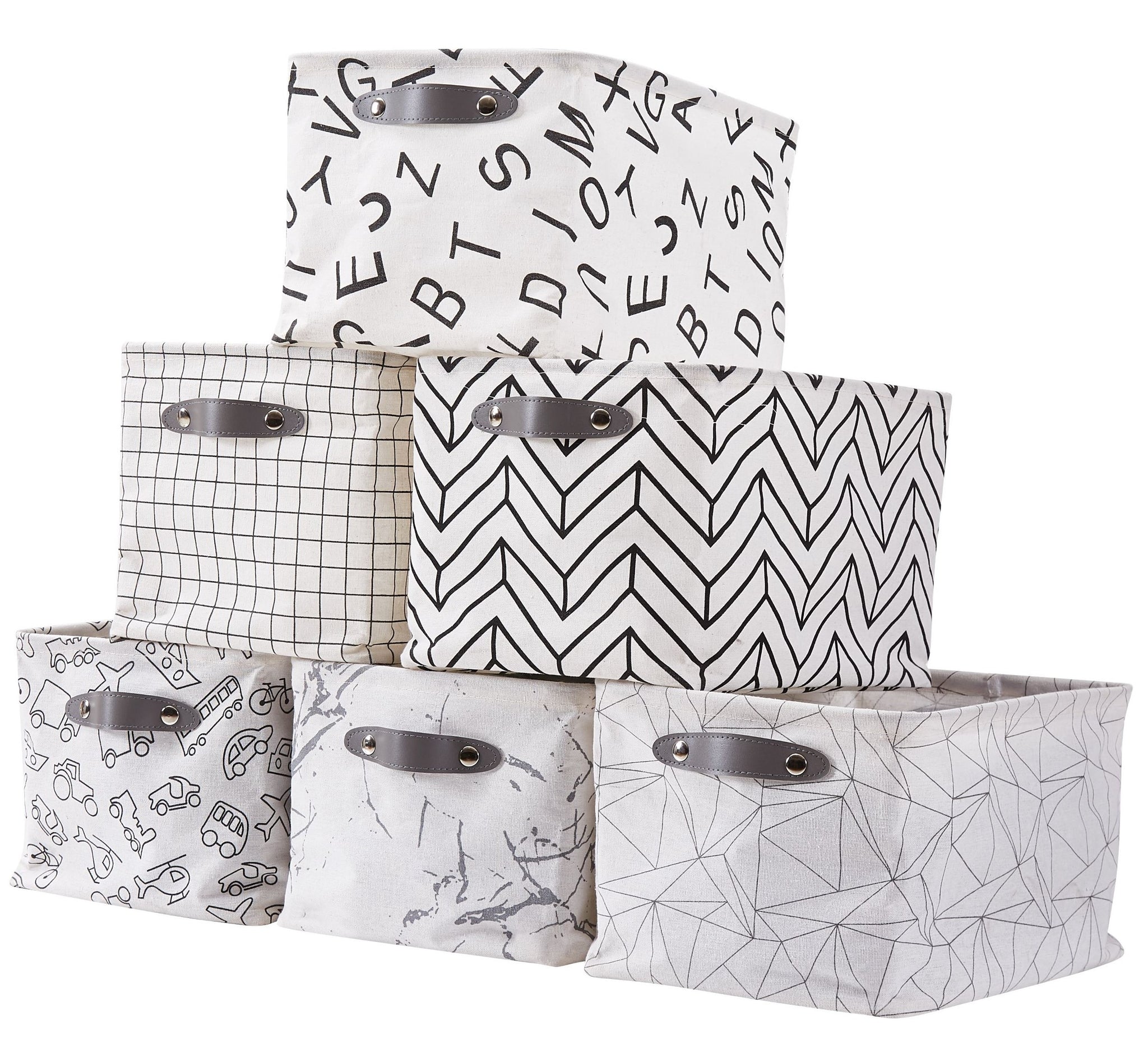 Sturdy Storage Bins | Small Pantry/Closet Baskets | DECOMOMO