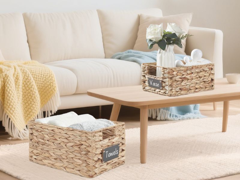 DECOMOMO's 6-Pack Storage Baskets