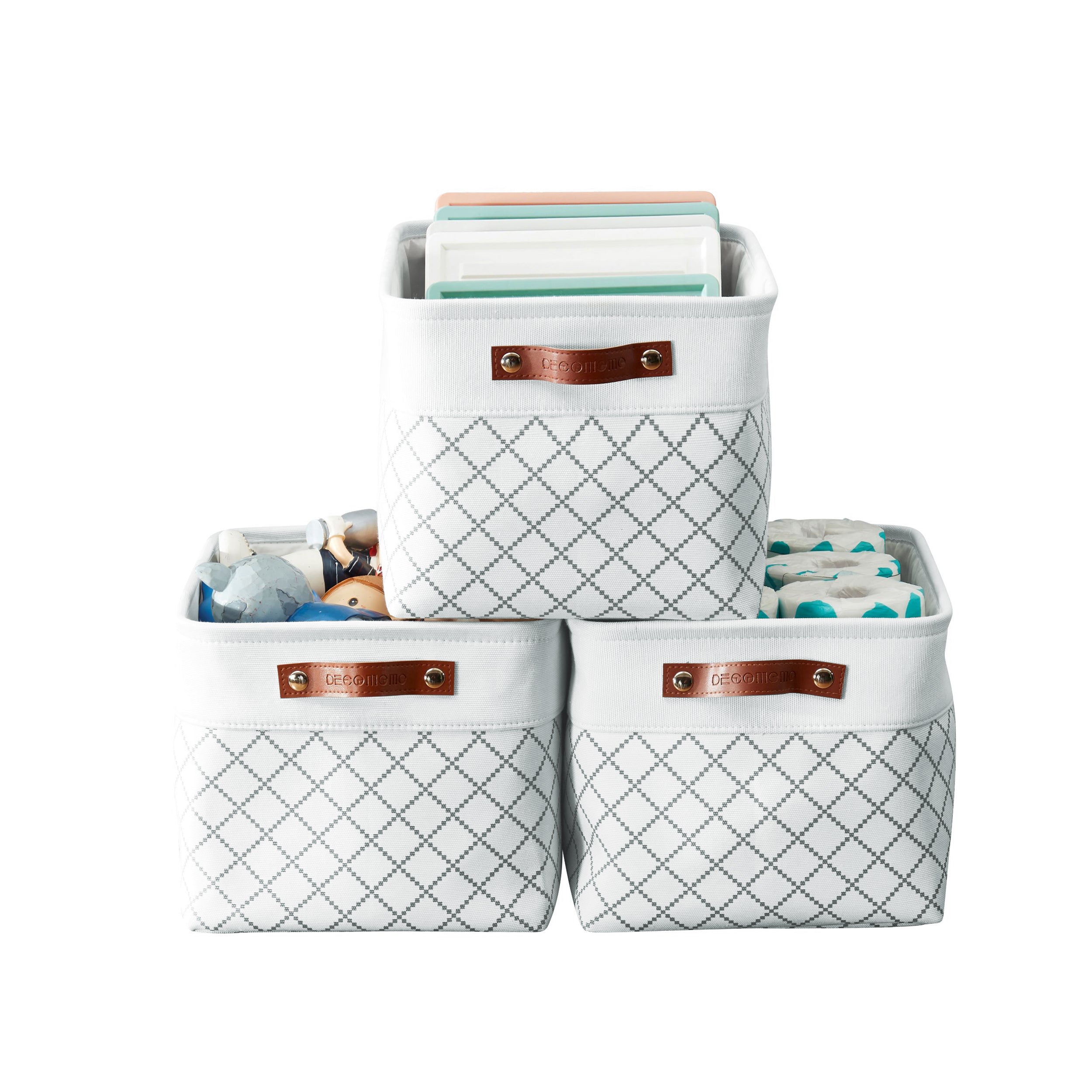 Decorative Storage Baskets In 14 Patterns | Large Decorative Basket Storage Organizer