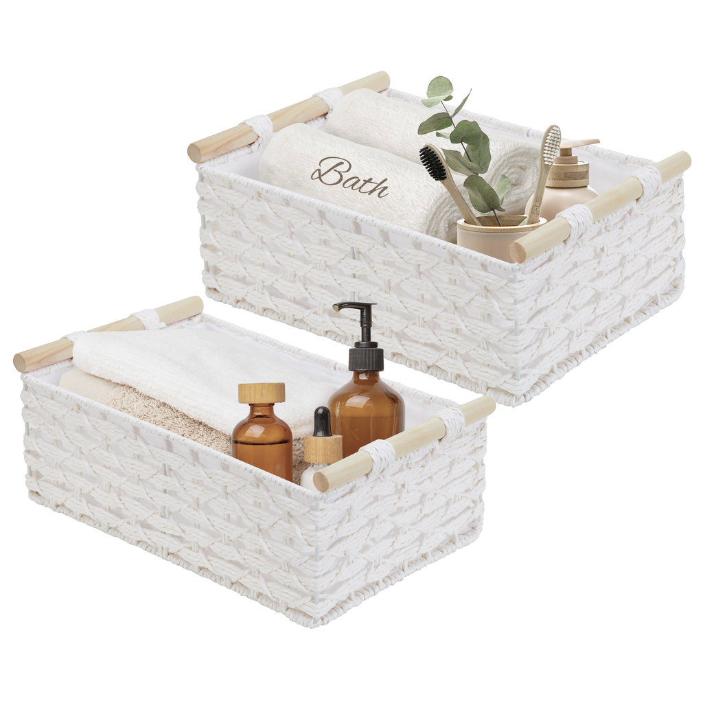 Boho Rope Décor Storage Baskets - Home Décor Storage Basket