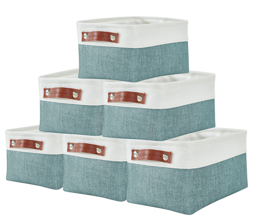 Small Fabric Storage Baskets | Closet Organizers | Small Collapsible Storage Bins