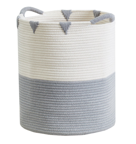 Decorative Cotton Rope Storage Basket | Home Décor Woven Basket