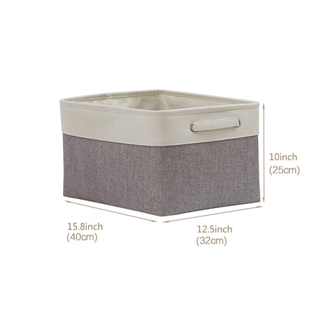 fabric storage baskets