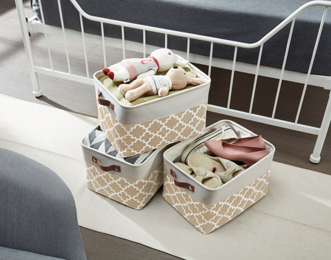 Decorative Storage Baskets In 18 Patterns | Large Decorative Basket Storage Organizer