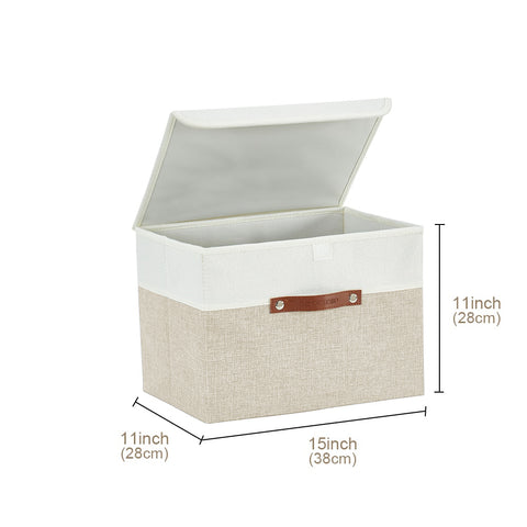 living room storage box with lid