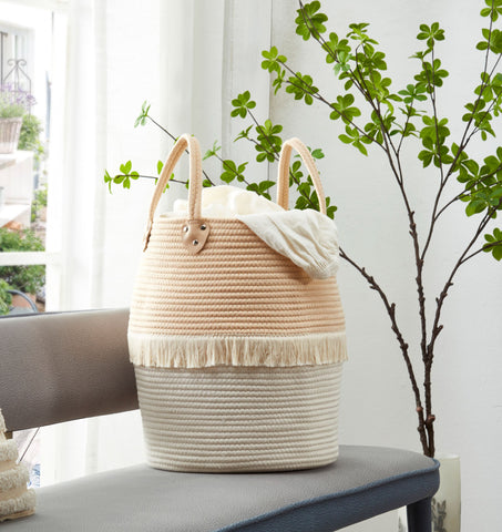 decorative cotton baskets