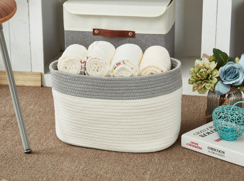 cotton bin for living room