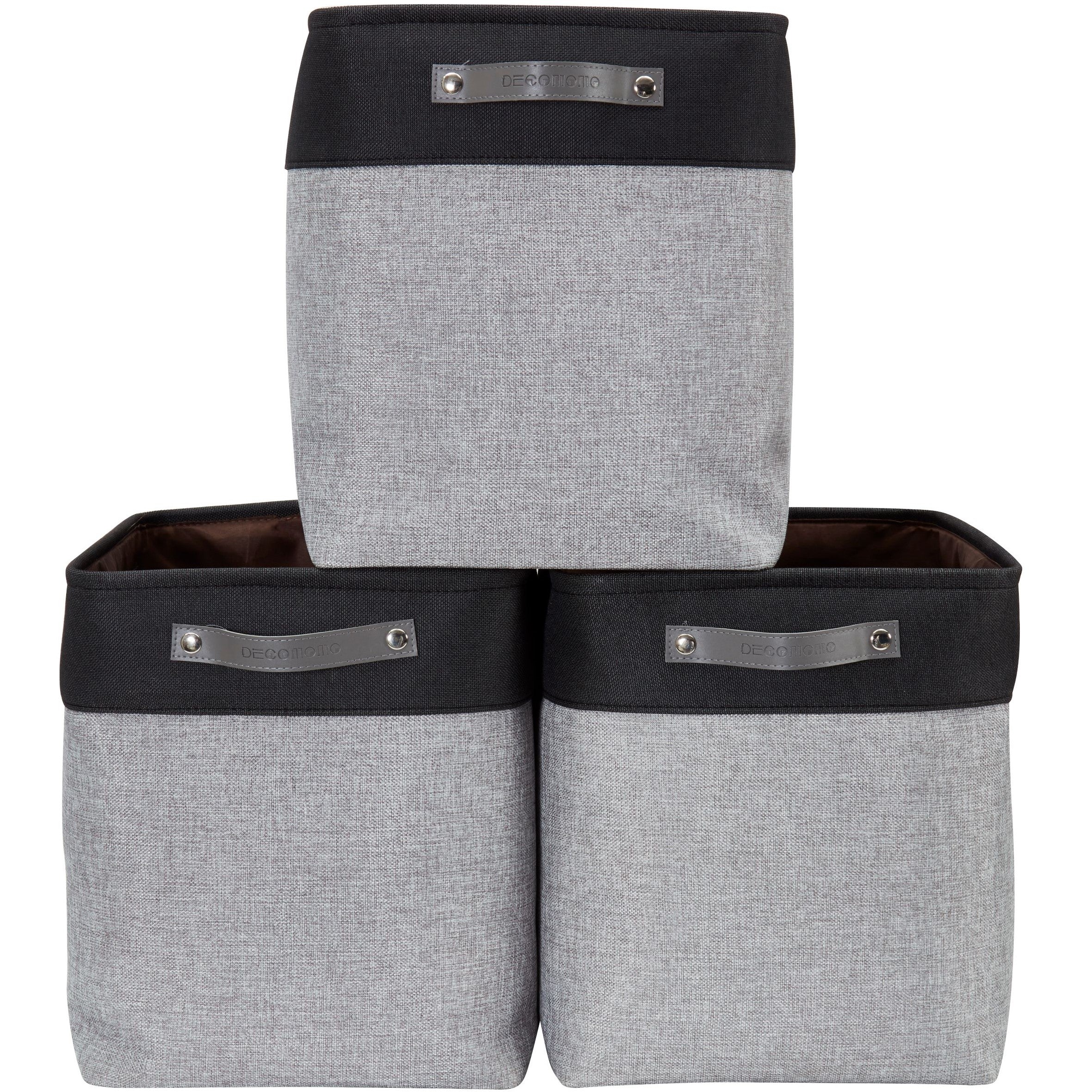Jumbo Fabric Collapsible Storage Bin | Extra Large Storage Organizer Basket